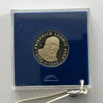 DDR 5 Mark 1977 PP, F. L. Jahn, verplombt