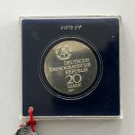 DDR 20 Mark 1980 PP, Ernst Abbe, verplombt