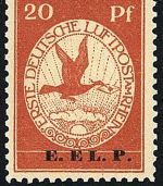 C) DR Flugpost 1912, E.E.L.P. Mi VI mit PF VI , ME 700€