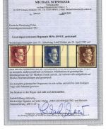 C) Generalgouvernement, Mi 89-91U ° einwandfrei, Schweizer BPP, ME 6000€