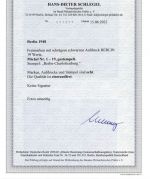 C) Berlin Mi 1 - 19 ° (ohne 20), mit FA Schlegel BPP, ME 1.650€