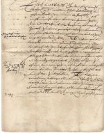 P) Hannover 1659 Kontribution-Brief Ahlden an die Celler Regierung