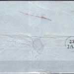 P) Preußen 1852 Brief m. rotem Austaxierung-Vermerk, Berlin n. Hannover