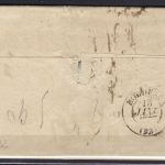 P) Preußen Vorphilabrief Stettin n. Bordeaux, Ra3 Prusse par Givet...