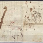P) Preußen Vorphilabrief Stettin n. Bordeaux, Ra3 Prusse par Givet...