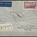 P) LuPo Beleg Beirut-Paris 1938 , 10. J. Luftpost Frankreich-Libanon