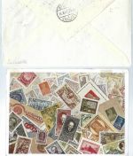 P) Zeppelinpost, Russland Mi 402-405 auf Karte/Beleg, Polarfahrt 1931
