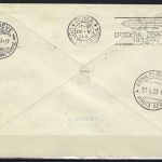 P) Italienisch-Cyrenaica, Zeppelinkarte Tripoli ü. Rom, Zürich n. Genf