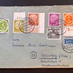 P) Bund Mi 126 UR Teil HAN, 177 OR, 178 Ecke UR, MiF Hannover-Oldenburg