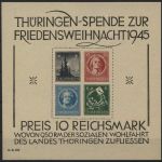 P) Thüringen Block 2 t IV ** in LUXUS Qualität, FA Ströh BPP