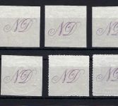 Thurn und Taxis Mi 26-34, 37, 38, 41 ND ohne Gummi, ME 72€