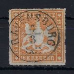 Württemberg Mi 34 ° gepr. Thoma BPP, ME 1.000€
