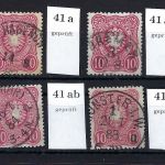 DR Mi 41 a - b gest. und gepr., komplette Garnitur, ME 46,50€