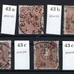 DR Mi 43 a - ca gest. und gepr., (ohne bb), ME 120€