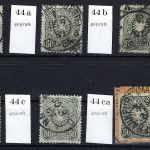DR Mi 44 a - d, gest. und gepr., komplette Garnitur, ME 159€