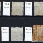 DR Mi 44 a - d, gest. und gepr., komplette Garnitur, ME 159€