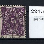 DR Mi 224 a - b °, komplette Garnitur, ME 121€