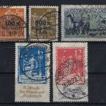 DR Mi 233-234, 258-256 gestempelt und gep., ME 210€