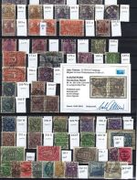 DR gestempelte Zusammenstellung aus Mi 69-262° , ME 864€