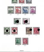 DR gestempelte Teilsammlung aus Mi 482-683
