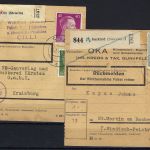 DR 2 Paketkarte Südsteiermark , Cilli / Gurkfeld (Steierm) 1944