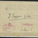 Italienische Verwaltung Slowenien, Brief des Serbischen Rotkreuz 1941