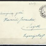 Italien. Verwaltung Slowenien, Zensurbrief Ljubljana n. Osijek 1941