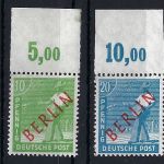 Berlin Mi 24 + 26 P OR ndgz ** gepr. Schlegel BPP, ME 115€