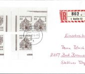Berlin 5 Belege mit ZD´s / HAN, Bauten, BD, BT