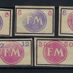 Lokalausgaben 1945-50, Fredersdorf Mi Sp 236-240 **, ME 200€