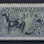 P) DR Mi 196 ** mit PF I, gepr. Bauer BPP, ME 100€
