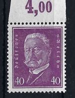 P) DR Mi 418 P OR ** gepr. Schlegel BPP, ME 500€, OR vorgefaltet
