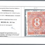 P) Bizone Mi 53 II aa ** Farbbestimmung Arge + Schlegel BPP, ME 100€