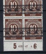 P) Bizone Mi 54 I ** VB mit HAN, gepr.Schlegel BPP, ME €