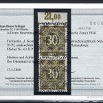 P) Bizone Mi 63 II b P OR ** , Befund Schlegel BPP, ME 250€