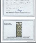 P) Bizone Mi 63 II b P OR ** , Befund Schlegel BPP, ME 250€