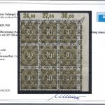 P) Bizone Mi 63 II b P OR ** (9) Ecke OR, KB Schlegel BPP, ME 750€ +