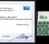 P) Bizone Mi 68 II P OR ** Paar, KB Schlegel BPP