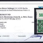 P) Bizone Mi 68 II P OR **, KB Schlegel BPP