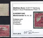Allenstein Mi 15-20 ° / ∆, 16- BPP gepr. / Befund, ME 1.300€