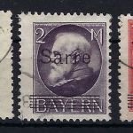 Saargebiet Mi 27 b °, 28 b ° gepr. Burger BPP, 29 °, ME 410€