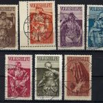Saargebiet Mi 171-177 °, meist signiert, ME 300€