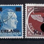 Kurland, Mi 1-4 A/B ° , jede Marke gepr. Van Loo BPP, ME 240€