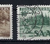 Saar Mi 262-263 Type I °, gepr. C. Ney BPP, ME 260€