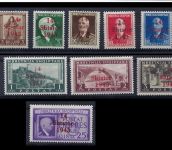 C) D. Bes. Albanien, Mi 1-14 ** einwandfrei, Attest Brunel VP, ME 500