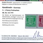 C) D. Bes. Guernsey/Jersey komplett **, Teils mit KB Brunel VP, ME 285€
