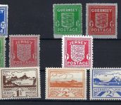 C) D. Bes. Guernsey/Jersey komplett **, Teils mit KB Brunel VP, ME 285€
