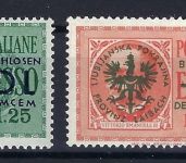 C) D. Bes. Laibach Mi 31-32** (31 gep. Krischke BPP) einwndfrei, ME 320€