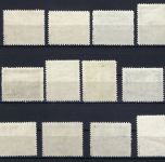 C) D. Bes. Laibach Mi 45-60**, 45-48, 50-60 gepr. Krischke BPP, ME 450€