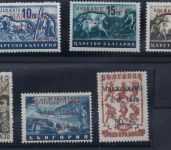 C) D. Bes. Mazedonien, Mi 1-8 ** einwandfrei, Attest Brunel VP, ME 350€